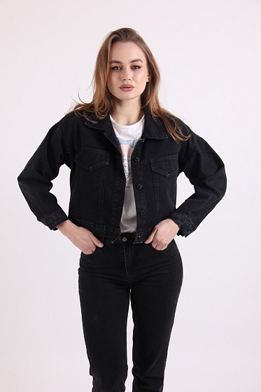 Куртка женская Best Style 8903 джинс