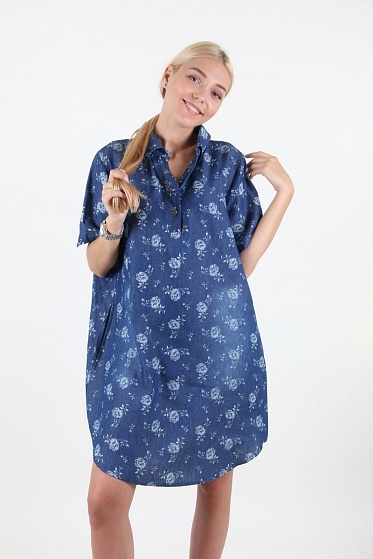 Туника женская New light 80111 с пуговицами