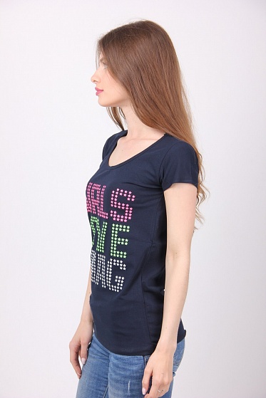 Футболка женская Poncik 425 с принтом