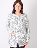 Кардиган женский Buisdaei 9116 с карманами по бокам