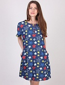 Туника женская LadiesFashion 3331 с пуговицами
