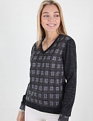 Кофта женская MissFashion 7032 с замком сзади