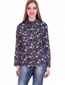 Рубашка женская LadiesFashion 1063 с пуговицами