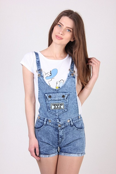 Комбинезон женский YiLiangfang 3322 джинс