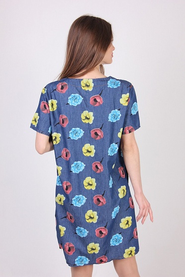 Туника женская LadiesFashion 3333 с пуговицами