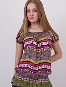 Футболка женская Топ "Мозаика"