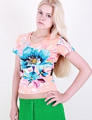 Футболка женская Meina Fashion 5154 мак