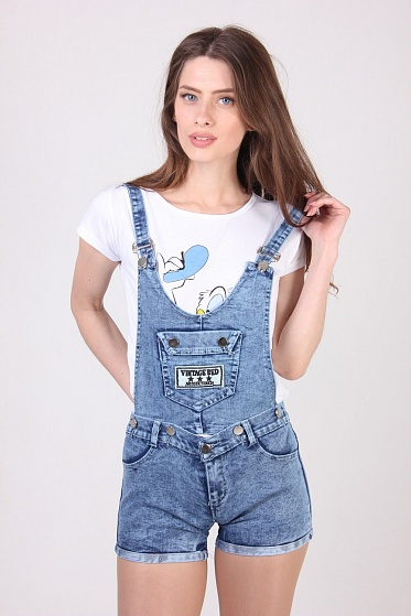 Комбинезон женский YiLiangfang 3322 джинс