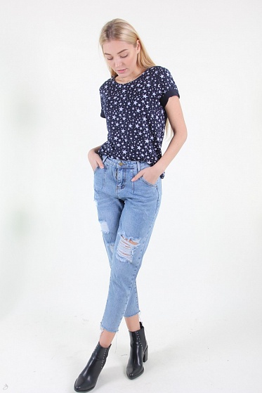 Штаны женские Wear classic 9102 джинс