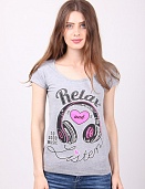 Футболка женская Poncik 423 с принтом
