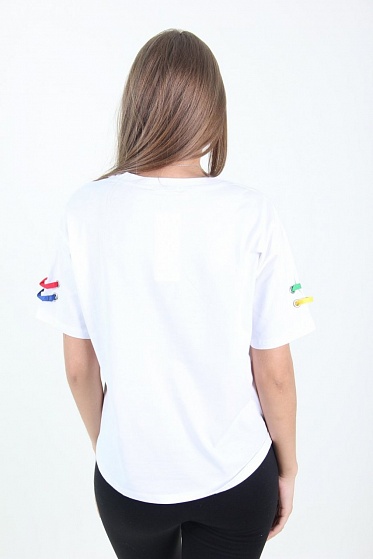 Футболка женская LhuiYiCao 5004 с принтом