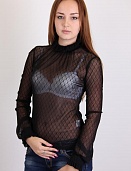 Гольф женский XIAOJI 2924-9 узор