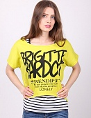 Футболка женская Gishang А-1283  двойка 