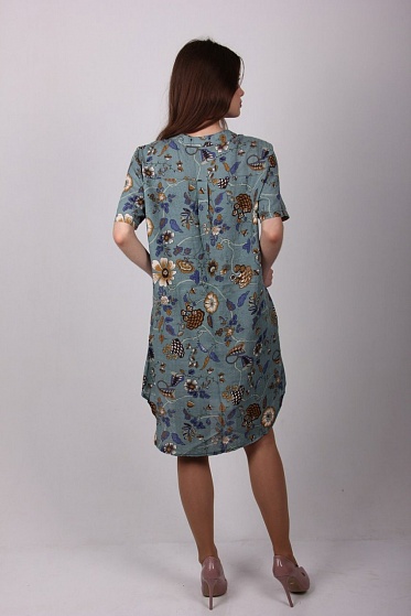 Туника женская LadiesFashion 3348 с пуговицами