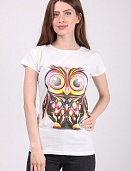 Футболка женская Poncik 432 с принтом