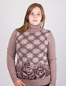 Гольф женский Mengxia 4441 теплый