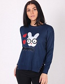 Кофта женская LadiesFashion 9704 с принтом