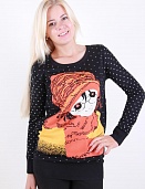 Туника женская High Fasfion 3 с принтом