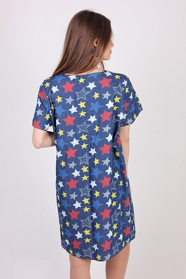 Туника женская LadiesFashion 3331 с пуговицами