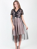 Платье женское LadiesFashion 521 с пуговицами