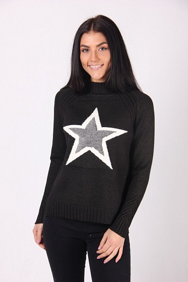 Кофта женская LadiesFashion 9703 с принтом