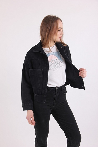 Куртка женская Best Style 8906 джинс