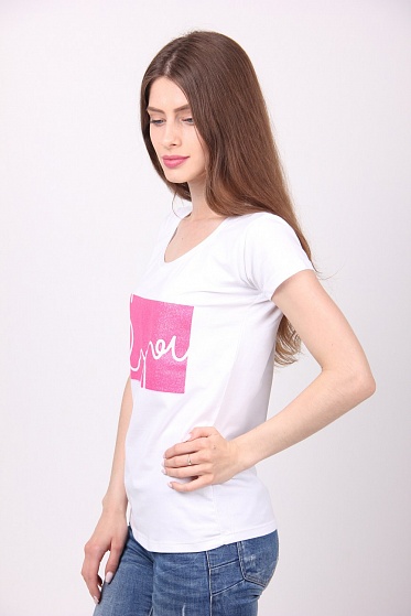 Футболка женская Poncik 421 с принтом